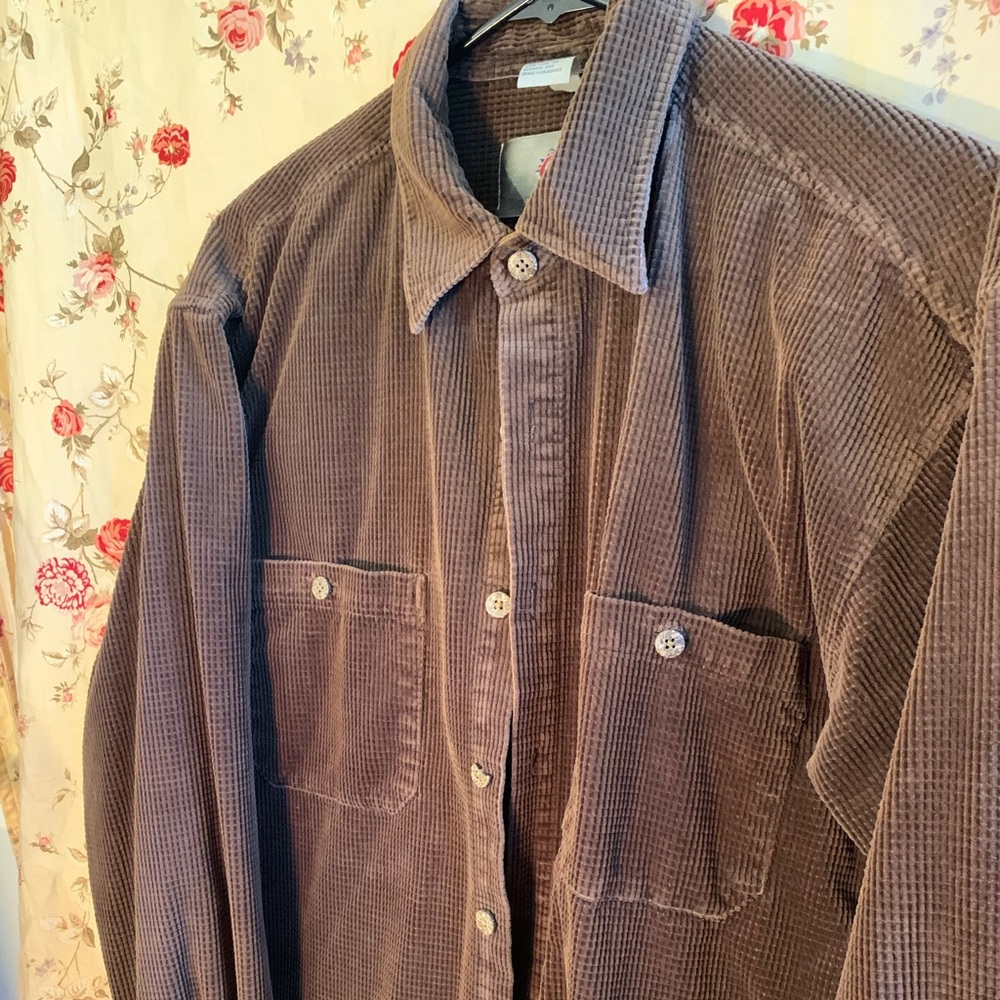 New Territory Ahead Chunky Corduroy Button Down